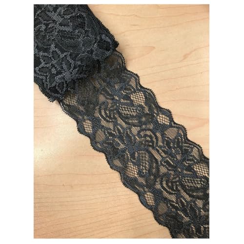 Qiantull 10 Yards Spitzenborte Spitzenbesatz Stoff Spitzenband Elastizität Spitzenbordüre Spitze Blume Borte Zierband Spitzenstoff Tüll Dekoband für Nähen DIY Handwerk, 8cm Breite 24# Qiantull 10 Yards Spitzenborte Spitzenbesatz Stoff Spitzenband Elastizität Spitzenbordüre Spitze Blume Borte Zierband Spitzenstoff Tüll Dekoband für Nähen DIY Handwerk, 8cm Breite 24# von Qiantull