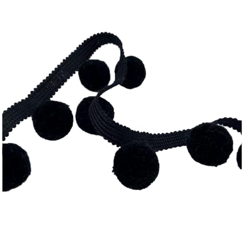 Qiantull 10m Pomponborte Bommelborte Pompons Fransen Quaste Borte Bommel Fransenborte Pom Pom Bordüre Dekoband Zierband Dekoborte Nähzubehör für DIY Nähen Basteln Vorhänge Kleidung 1# Qiantull 10m Pomponborte Bommelborte Pompons Fransen Quaste Borte Bommel Fransenborte Pom Pom Bordüre Dekoband Zierband Dekoborte Nähzubehör für DIY Nähen Basteln Vorhänge Kleidung 1# von Qiantull