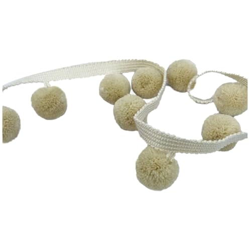 Qiantull 10m Pomponborte Bommelborte Pompons Fransen Quaste Borte Bommel Fransenborte Pom Pom Bordüre Dekoband Zierband Dekoborte Nähzubehör für DIY Nähen Basteln Vorhänge Kleidung 2# Qiantull 10m Pomponborte Bommelborte Pompons Fransen Quaste Borte Bommel Fransenborte Pom Pom Bordüre Dekoband Zierband Dekoborte Nähzubehör für DIY Nähen Basteln Vorhänge Kleidung 2# von Qiantull