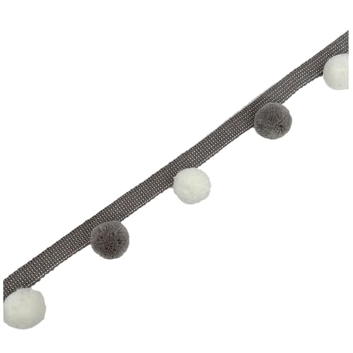 Qiantull 10m Pomponborte Bommelborte Pompons Fransen Quaste Borte Bommel Fransenborte Pom Pom Bordüre Dekoband Zierband Dekoborte Nähzubehör für DIY Nähen Basteln Vorhänge Kleidung 9# Qiantull 10m Pomponborte Bommelborte Pompons Fransen Quaste Borte Bommel Fransenborte Pom Pom Bordüre Dekoband Zierband Dekoborte Nähzubehör für DIY Nähen Basteln Vorhänge Kleidung 9# von Qiantull