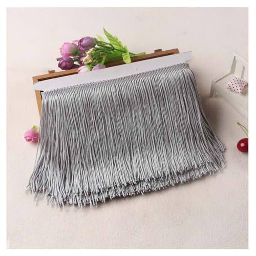 Qiantull 2 Meter Fransenborte Fransenband Quaste Seide Fransen Schnittfranse Fransenbordüre Tanzfransen Dekoband Dekoborte Nähzubehör für DIY Basteln Kostüm Dekoration 6# 2mx20cm Qiantull 2 Meter Fransenborte Fransenband Quaste Seide Fransen Schnittfranse Fransenbordüre Tanzfransen Dekoband Dekoborte Nähzubehör für DIY Basteln Kostüm Dekoration 6# 2mx20cm von Qiantull