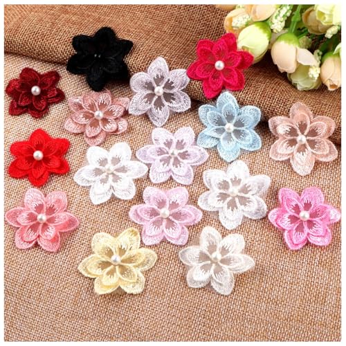 Qiantull 24 Stück Spitze Stickerei Aufnäher Organza Patches Spitzenpatches Blumen Applique Lace Stickpatches Spitze Applikation zum Nähen Dekoration für DIY Handwerk Kleidung Set 1# Qiantull 24 Stück Spitze Stickerei Aufnäher Organza Patches Spitzenpatches Blumen Applique Lace Stickpatches Spitze Applikation zum Nähen Dekoration für DIY Handwerk Kleidung Set 1# von Qiantull
