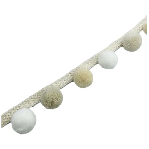 Qiantull 2m Pomponborte Bommelborte Pompons Fransen Quaste Borte Bommel Fransenborte Pom Pom Bordüre Dekoband Zierband Dekoborte Nähzubehör für DIY Nähen Basteln Vorhänge Kleidung 14# Qiantull 2m Pomponborte Bommelborte Pompons Fransen Quaste Borte Bommel Fransenborte Pom Pom Bordüre Dekoband Zierband Dekoborte Nähzubehör für DIY Nähen Basteln Vorhänge Kleidung 14# von Qiantull