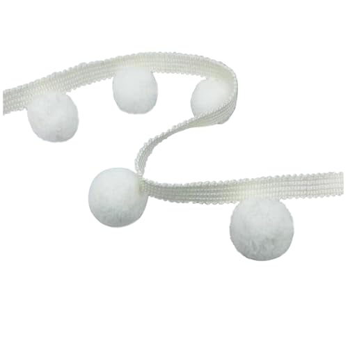 Qiantull 2m Pomponborte Bommelborte Pompons Fransen Quaste Borte Bommel Fransenborte Pom Pom Bordüre Dekoband Zierband Dekoborte Nähzubehör für DIY Nähen Basteln Vorhänge Kleidung 6# Qiantull 2m Pomponborte Bommelborte Pompons Fransen Quaste Borte Bommel Fransenborte Pom Pom Bordüre Dekoband Zierband Dekoborte Nähzubehör für DIY Nähen Basteln Vorhänge Kleidung 6# von Qiantull