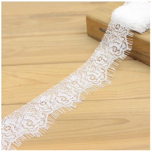Qiantull 3 Yards Spitzenband Spitzenborte Vintage Spitzenbordüre Spitzenbesatz Spitzenstoff Dekoband Zierband Spitze Quastenbordüre Blume Stickerei Borte Spitzenband für Nähen Handwerk 18# Qiantull 3 Yards Spitzenband Spitzenborte Vintage Spitzenbordüre Spitzenbesatz Spitzenstoff Dekoband Zierband Spitze Quastenbordüre Blume Stickerei Borte Spitzenband für Nähen Handwerk 18# von Qiantull