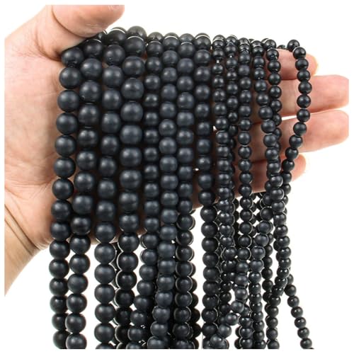 Qiantull 38 Stück Naturstein Perlen Edelsteinperlen Steinperlen Runde Lose Perlen Zwischenperlen Edelstein Perlen zum Basteln für DIY Armband Halskette Schmuckherstellung 19# 10mm(ca.38pcs) von Qiantull