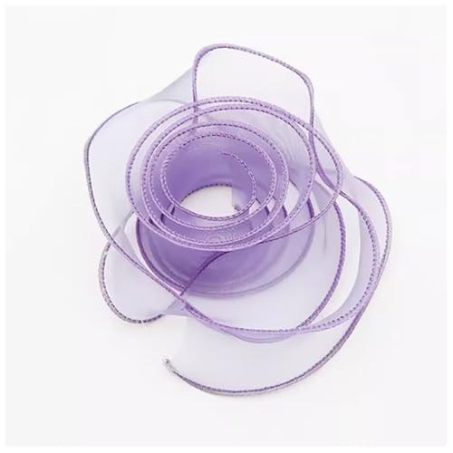 Qiantull 40 Yards Organzaband Schleifenband Geschenkband Dekoband Transparentes Organza Stoffband Chiffonband Organzaband für Geschenkverpackungen Blumenstrauß Dekoration 4 cm Lila Qiantull 40 Yards Organzaband Schleifenband Geschenkband Dekoband Transparentes Organza Stoffband Chiffonband Organzaband für Geschenkverpackungen Blumenstrauß Dekoration 4 cm Lila von Qiantull