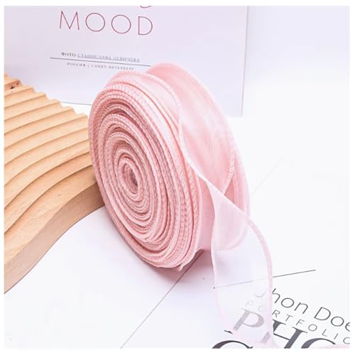 Qiantull 40 Yards Organzaband Schleifenband Geschenkband Dekoband Transparentes Organza Stoffband Chiffonband Organzaband für Geschenkverpackungen Blumenstrauß Dekoration 4 cm Rosa Qiantull 40 Yards Organzaband Schleifenband Geschenkband Dekoband Transparentes Organza Stoffband Chiffonband Organzaband für Geschenkverpackungen Blumenstrauß Dekoration 4 cm Rosa von Qiantull