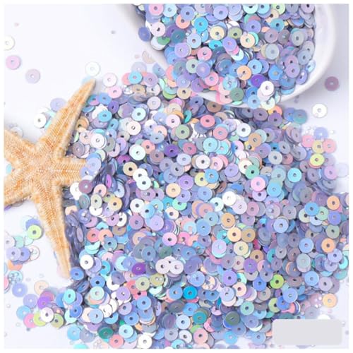 Qiantull 4000 Stück Pailetten Lose Pailletten Glitzer Stickerei Pailletten Kleine Flache Runde Nähpailetten Glänzende Dekorative Pailetten für DIY Kunsthandwerk Herstellung Nähen 18# 6mm Qiantull 4000 Stück Pailetten Lose Pailletten Glitzer Stickerei Pailletten Kleine Flache Runde Nähpailetten Glänzende Dekorative Pailetten für DIY Kunsthandwerk Herstellung Nähen 18# 6mm von Qiantull