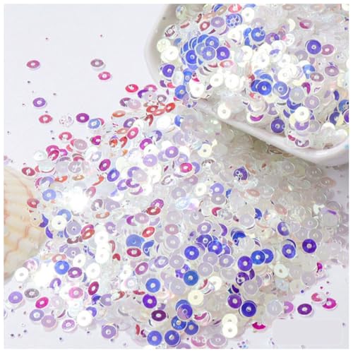 Qiantull 4000 Stück Pailetten Lose Pailletten Glitzer Stickerei Pailletten Kleine Flache Runde Nähpailetten Glänzende Dekorative Pailetten für DIY Kunsthandwerk Herstellung Nähen 8# 6mm Qiantull 4000 Stück Pailetten Lose Pailletten Glitzer Stickerei Pailletten Kleine Flache Runde Nähpailetten Glänzende Dekorative Pailetten für DIY Kunsthandwerk Herstellung Nähen 8# 6mm von Qiantull