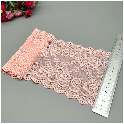 Qiantull 5 Yards Spitzenborte 15cm Breite Spitzenbordüre Spitzenband Elastizität Spitzenbesatz Stoff Spitze Blume Borte Spitzenstoff Spitzen Borten Dekoband für DIY Nähen Handwerk Rosa Qiantull 5 Yards Spitzenborte 15cm Breite Spitzenbordüre Spitzenband Elastizität Spitzenbesatz Stoff Spitze Blume Borte Spitzenstoff Spitzen Borten Dekoband für DIY Nähen Handwerk Rosa von Qiantull
