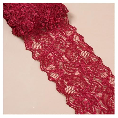 Qiantull 5 Yards Spitzenborte Spitzenbesatz Stoff Spitzenband Elastizität Spitzenbordüre Spitze Blume Borte Zierband Spitzenstoff Tüll Dekoband für Nähen DIY Handwerk, 8cm Breite 21# Qiantull 5 Yards Spitzenborte Spitzenbesatz Stoff Spitzenband Elastizität Spitzenbordüre Spitze Blume Borte Zierband Spitzenstoff Tüll Dekoband für Nähen DIY Handwerk, 8cm Breite 21# von Qiantull