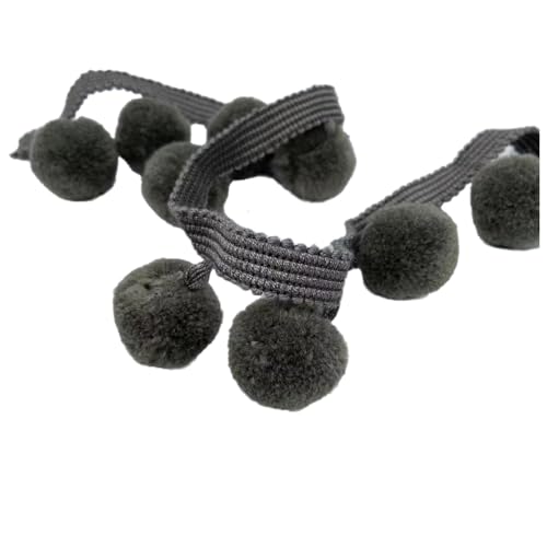 Qiantull 5m Pomponborte Bommelborte Pompons Fransen Quaste Borte Bommel Fransenborte Pom Pom Bordüre Dekoband Zierband Dekoborte Nähzubehör für DIY Nähen Basteln Vorhänge Kleidung 3# Qiantull 5m Pomponborte Bommelborte Pompons Fransen Quaste Borte Bommel Fransenborte Pom Pom Bordüre Dekoband Zierband Dekoborte Nähzubehör für DIY Nähen Basteln Vorhänge Kleidung 3# von Qiantull