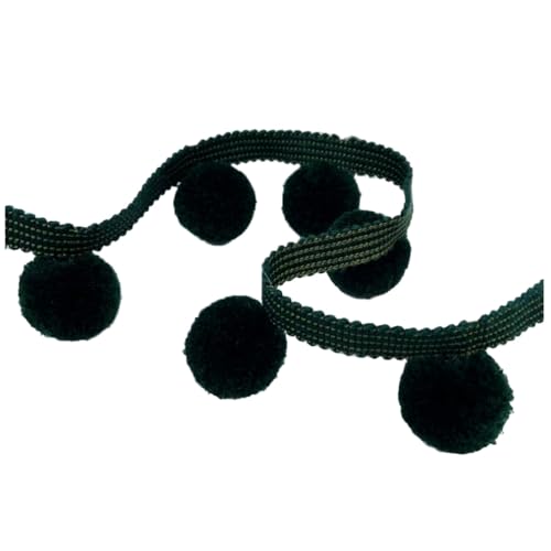 Qiantull 5m Pomponborte Bommelborte Pompons Fransen Quaste Borte Bommel Fransenborte Pom Pom Bordüre Dekoband Zierband Dekoborte Nähzubehör für DIY Nähen Basteln Vorhänge Kleidung 5# Qiantull 5m Pomponborte Bommelborte Pompons Fransen Quaste Borte Bommel Fransenborte Pom Pom Bordüre Dekoband Zierband Dekoborte Nähzubehör für DIY Nähen Basteln Vorhänge Kleidung 5# von Qiantull