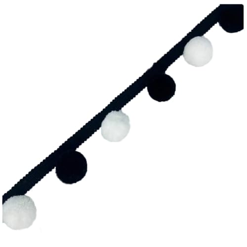 Qiantull 5m Pomponborte Bommelborte Pompons Fransen Quaste Borte Bommel Fransenborte Pom Pom Bordüre Dekoband Zierband Dekoborte Nähzubehör für DIY Nähen Basteln Vorhänge Kleidung 7# Qiantull 5m Pomponborte Bommelborte Pompons Fransen Quaste Borte Bommel Fransenborte Pom Pom Bordüre Dekoband Zierband Dekoborte Nähzubehör für DIY Nähen Basteln Vorhänge Kleidung 7# von Qiantull