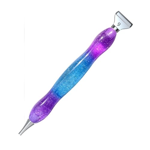 Qiantull Diamond Painting Zubehör Stift Set 5D Diamond Painting Pen Stiftköpfe Kleber Werkzeuge Diamant-Malstift DIY Diamant Malerei Stift für Kunst Handwerk Diamantmalerei 1# von Qiantull