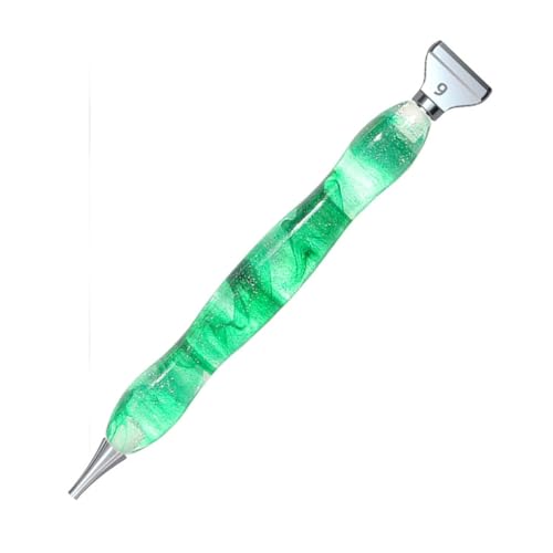 Qiantull Diamond Painting Zubehör Stift Set 5D Diamond Painting Pen Stiftköpfe Kleber Werkzeuge Diamant-Malstift DIY Diamant Malerei Stift für Kunst Handwerk Diamantmalerei 5# von Qiantull