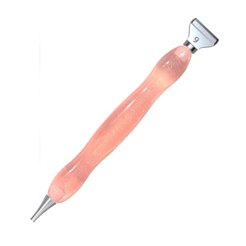 Qiantull Diamond Painting Zubehör Stift Set 5D Diamond Painting Pen Stiftköpfe Kleber Werkzeuge Diamant-Malstift DIY Diamant Malerei Stift für Kunst Handwerk Diamantmalerei 6# von Qiantull