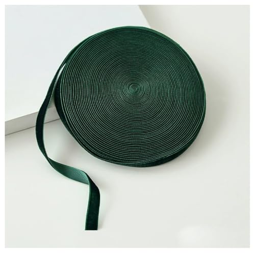Samtband 10Meter x 1cm Geschenkband aus Samt Schleifenband Geschenkbänder Stoffeband Dekoband Bastelnband Samtborte Trim für Geschenkverpackungen Haarschleifen Home Weihnachtsdekoration Dunkelgrün Samtband 10Meter x 1cm Geschenkband aus Samt Schleifenband Geschenkbänder Stoffeband Dekoband Bastelnband Samtborte Trim für Geschenkverpackungen Haarschleifen Home Weihnachtsdekoration Dunkelgrün von Qiantull