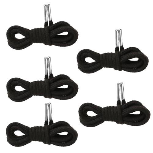 Qianyu 5 Stück Ersatz-Kordelzüge 140 cm Schwarz Premium-Kordelzug zum Ersetzen Ihrer Kleidung Seil Geeignet für Sweatpants, Shorts, Hosen, Jacken, Mäntel, Hoodies Qianyu 5 Stück Ersatz-Kordelzüge 140 cm Schwarz Premium-Kordelzug zum Ersetzen Ihrer Kleidung Seil Geeignet für Sweatpants, Shorts, Hosen, Jacken, Mäntel, Hoodies von Qianyu