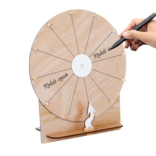 Qiaonan Preisrad, 28 cm Holz Roulette Glücksrad, Lösbares Spielzubehör Für Erwachsene Jugendliche Veranstalter Partypromoter Klassenraum Belohnungen Feiertagsfeiern Familientreffen Qiaonan Preisrad, 28 cm Holz Roulette Glücksrad, Lösbares Spielzubehör Für Erwachsene Jugendliche Veranstalter Partypromoter Klassenraum Belohnungen Feiertagsfeiern Familientreffen von Qiaonan