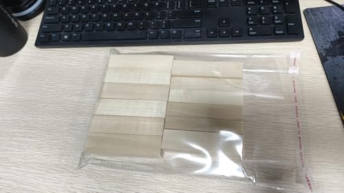 12 Stück Lindenholz zum Schnitzen, 8 Stk 10 x 2,5 x 2,5cm Holzblock und 4 Stk 10 x 2 x 2cm Schnitzholz, Bastelholz Klötzchen für Kreative Projekte für Kinder & Anfänger 12 Stück Lindenholz zum Schnitzen, 8 Stk 10 x 2,5 x 2,5cm Holzblock und 4 Stk 10 x 2 x 2cm Schnitzholz, Bastelholz Klötzchen für Kreative Projekte für Kinder & Anfänger von Qichan
