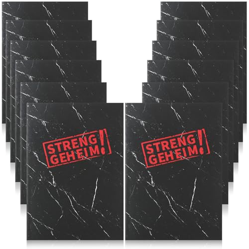 Qichan 12 Stück Notizblock Klein Detektiv, STRENG GEHEIM ! Mini Notizblock, Blanko Notizblöcke, Notizbuch Klein für Kindergeburtstag Party Mitgebsel Kinder Detektivparty Qichan 12 Stück Notizblock Klein Detektiv, STRENG GEHEIM ! Mini Notizblock, Blanko Notizblöcke, Notizbuch Klein für Kindergeburtstag Party Mitgebsel Kinder Detektivparty von Qichan