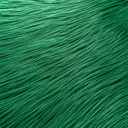 Qidkeo Kunstfell-Stoff zum Basteln, Zwerge, Tierkostüme, Kissen, Dekorationen, Waldgrün, 45,7 x 160,4 cm Qidkeo Kunstfell-Stoff zum Basteln, Zwerge, Tierkostüme, Kissen, Dekorationen, Waldgrün, 45,7 x 160,4 cm von Qidkeo