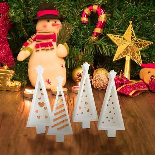 4 Stück Silikonformen Gießformen Weihnachten, Silikon Gießform Kerzenform Weihnachten Gießformen Silikon Für Weihnachtsbaum Teelichthalter Kerzenformen Silikonform Tannenbaum Gips 4 Stück Silikonformen Gießformen Weihnachten, Silikon Gießform Kerzenform Weihnachten Gießformen Silikon Für Weihnachtsbaum Teelichthalter Kerzenformen Silikonform Tannenbaum Gips von Qidures