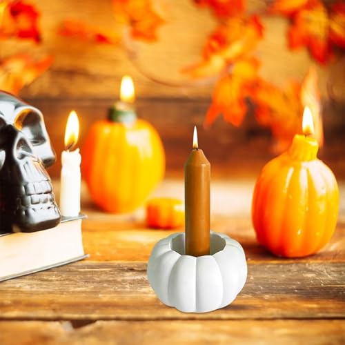 Kürbis Silikonformen Gießformen Kerzenhalter, 3D Halloween Kürbis Silikonform Kerzenhalter Silikon Silikonformen Gießformen Herbst Halloween SilikonformKürbis KerzenhalterGips Zum Gießen Kürbis Silikonformen Gießformen Kerzenhalter, 3D Halloween Kürbis Silikonform Kerzenhalter Silikon Silikonformen Gießformen Herbst Halloween SilikonformKürbis KerzenhalterGips Zum Gießen von Qidures