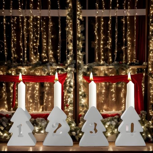Silikonform Kerzenhalter, 4 Stück Adventszahlen Kerzenhalter 1-4 Zahlen Kerzenständer Advent Zahlen Kerzen Kerzenhalter Haus Zahlen Silikonform Weihnachten Häuser Silikon Gießform Kerzenhalter Silikonform Kerzenhalter, 4 Stück Adventszahlen Kerzenhalter 1-4 Zahlen Kerzenständer Advent Zahlen Kerzen Kerzenhalter Haus Zahlen Silikonform Weihnachten Häuser Silikon Gießform Kerzenhalter von Qidures