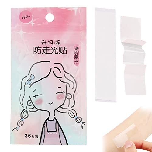 Qihuyi Doppelseitiges Klebeband - 36 Stück doppelseitiges Körperklebeband | Rutschfestes, unsichtbares, spurloses, durchsichtiges Klebeband für einen One-Shoulder-Tube-Top-Aufkleber, doppelseitiges Qihuyi Doppelseitiges Klebeband - 36 Stück doppelseitiges Körperklebeband | Rutschfestes, unsichtbares, spurloses, durchsichtiges Klebeband für einen One-Shoulder-Tube-Top-Aufkleber, doppelseitiges von Qihuyi