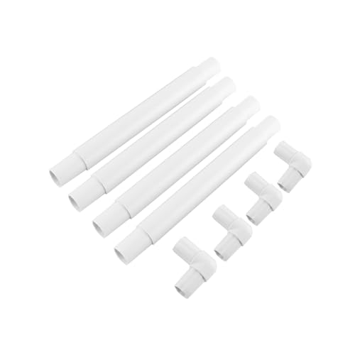 Kunststoff-Clip-Rollenrahmen für Stickereien, Kreuzstich, Quilten, Nadelspitzen-Werkzeug, Kreuzstichhalter, Quiltrahmen für Hand-PVC-Metier, Ein Broder-Lap-Zubehör, Kreuzstich (27,9 * 27,9 cm) st von Qiilu