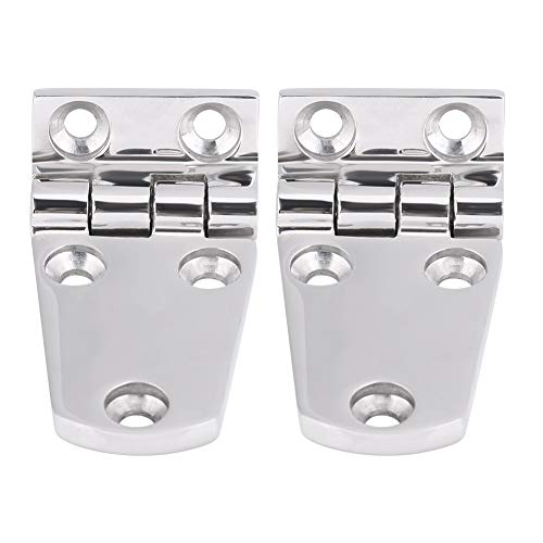 Qiilu 2pcs Marine Boat Türscharnier, 2,8 '' x 1,4 '' Edelstahl Flush Tür Luke Fach Falten Biegen Scharnier Casting für Boat Marine Qiilu 2pcs Marine Boat Türscharnier, 2,8 '' x 1,4 '' Edelstahl Flush Tür Luke Fach Falten Biegen Scharnier Casting für Boat Marine von Qiilu