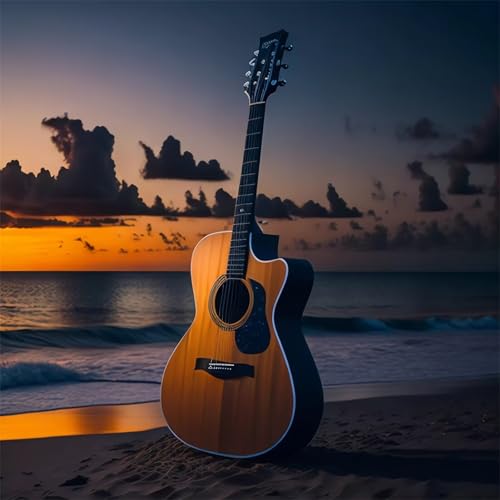 Qijinn Diamant Painting Bilder für Erwachsene Anfänger,5D Strandgitarrenmusik Diamond Painting Set,DIY Vierkant Diamant Kunst Kits Vollbohrer Kreuzstich Malerei für Home Wand Dekor 105x105cm Qijinn Diamant Painting Bilder für Erwachsene Anfänger,5D Strandgitarrenmusik Diamond Painting Set,DIY Vierkant Diamant Kunst Kits Vollbohrer Kreuzstich Malerei für Home Wand Dekor 105x105cm von Qijinn