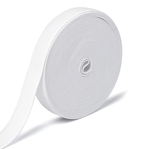 10 Meter Gummiband Weiß 15 mm Breit Gummibänder Nähen dick Hosengummi Elastische Band gummizug Gummilitze stoffband zum Nähen sewing elastic band white für DIY Handwerk, Kleidung (10 M-1.5 cm Weiss) 10 Meter Gummiband Weiß 15 mm Breit Gummibänder Nähen dick Hosengummi Elastische Band gummizug Gummilitze stoffband zum Nähen sewing elastic band white für DIY Handwerk, Kleidung (10 M-1.5 cm Weiss) von Qikaara