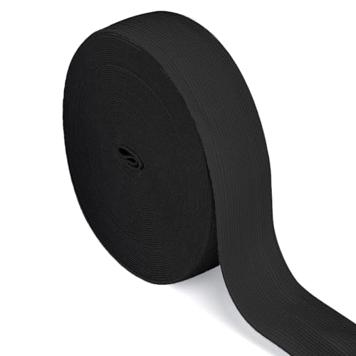 20 Meter Gummiband Schwarz 30 mm Breit Gummibänder Nähen dick Hosengummi Elastische Band gummizug Gummilitze stoffband zum Nähen sewing elastic band für DIY Handwerk, Kleidung (20 M-3 cm Schwarzer) 20 Meter Gummiband Schwarz 30 mm Breit Gummibänder Nähen dick Hosengummi Elastische Band gummizug Gummilitze stoffband zum Nähen sewing elastic band für DIY Handwerk, Kleidung (20 M-3 cm Schwarzer) von Qikaara
