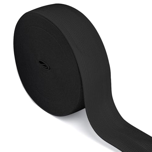 20 Meter Gummiband Schwarz 40 mm Breit Gummibänder Nähen dick Hosengummi Elastische Band gummizug Gummilitze stoffband zum Nähen sewing elastic band für DIY Handwerk, Kleidung (20 M-4 cm Schwarzer) 20 Meter Gummiband Schwarz 40 mm Breit Gummibänder Nähen dick Hosengummi Elastische Band gummizug Gummilitze stoffband zum Nähen sewing elastic band für DIY Handwerk, Kleidung (20 M-4 cm Schwarzer) von Qikaara