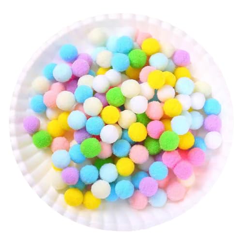 500 Stück Bunt Pompons zum Basteln, Bunt Pompons, 15mm/1.5cm Pompom Bälle, Klein Bastel Pompoms, Pompons Bälle für DIY Kreative Handwerk Dekorationen small colorful Pom Poms Pompoms (Bunt helle-15mm) 500 Stück Bunt Pompons zum Basteln, Bunt Pompons, 15mm/1.5cm Pompom Bälle, Klein Bastel Pompoms, Pompons Bälle für DIY Kreative Handwerk Dekorationen small colorful Pom Poms Pompoms (Bunt helle-15mm) von Qikaara