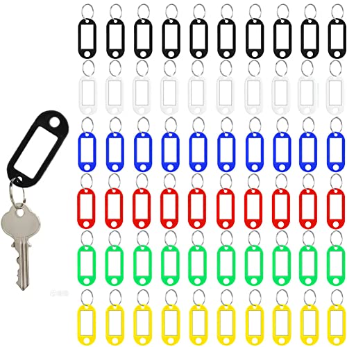 60 Stück Schlüsselanhänger beschriftbar– 6 Farben, Strapazierfähige Schlüssel Anhänger mit Etiketten Farbige Schlüsselanhänger zum Beschriften für Organisation oder Reisen 60 Stück Schlüsselanhänger beschriftbar– 6 Farben, Strapazierfähige Schlüssel Anhänger mit Etiketten Farbige Schlüsselanhänger zum Beschriften für Organisation oder Reisen von Qikaara