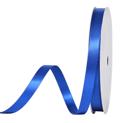 91 m Satinband Blau, 10 mm Doppelseitig Schleifenband Geschenkband Dekoband Seidenband Doppelsatinband Satin Ribbon für Hochzeit Geburtstag Party Dekoration, Geschenkverpackung, Basteln 91 m Satinband Blau, 10 mm Doppelseitig Schleifenband Geschenkband Dekoband Seidenband Doppelsatinband Satin Ribbon für Hochzeit Geburtstag Party Dekoration, Geschenkverpackung, Basteln von Qikaara