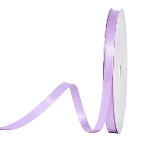 91 m Satinband Hellviolett, 6 mm Doppelseitig Schleifenband Geschenkband Dekoband Seidenband Doppelsatinband Satin Ribbon für Hochzeit Geburtstag Party Dekoration, Geschenkverpackung, Basteln 91 m Satinband Hellviolett, 6 mm Doppelseitig Schleifenband Geschenkband Dekoband Seidenband Doppelsatinband Satin Ribbon für Hochzeit Geburtstag Party Dekoration, Geschenkverpackung, Basteln von Qikaara