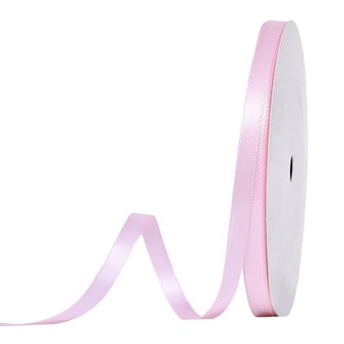 91 m Satinband Rosa, 6 mm Doppelseitig Schleifenband Geschenkband Dekoband Seidenband Doppelsatinband Satin Ribbon für Hochzeit Geburtstag Party Dekoration, Geschenkverpackung, Basteln 91 m Satinband Rosa, 6 mm Doppelseitig Schleifenband Geschenkband Dekoband Seidenband Doppelsatinband Satin Ribbon für Hochzeit Geburtstag Party Dekoration, Geschenkverpackung, Basteln von Qikaara