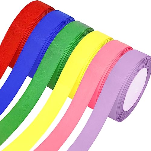 Satinband,6 Rollen Dekoband Stoffband,20mm x 22m/rolle Dekoration Geschenkband Schleifenband Ribbon für Hochzeit,Valentinstag,Geburtstag Geschenke, DIY handwerk,Taufe,Sträuße Verpackung,6 Farben Set1 Satinband,6 Rollen Dekoband Stoffband,20mm x 22m/rolle Dekoration Geschenkband Schleifenband Ribbon für Hochzeit,Valentinstag,Geburtstag Geschenke, DIY handwerk,Taufe,Sträuße Verpackung,6 Farben Set1 von Qikaara