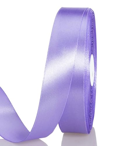 Satinband Hellviolett 15 mm Breit Schleifenband, 91 m Geschenkband Stoffband Satin Dekoband Seidenband zum Basteln, Geschenkverpackung, Kunsthandwerk, Geburtstag Hochzeit Taufe Weihnachten Dekoration Satinband Hellviolett 15 mm Breit Schleifenband, 91 m Geschenkband Stoffband Satin Dekoband Seidenband zum Basteln, Geschenkverpackung, Kunsthandwerk, Geburtstag Hochzeit Taufe Weihnachten Dekoration von Qikaara