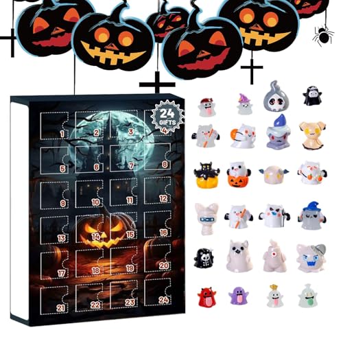 Geisterschmuck | Halloween Geister Deko,Adventsbox Für Mädchen Familie Wohnzimmer Nachttisch von Qikam