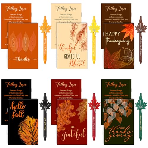 Qilery 48 Sets Fall Thanksgiving Gifts Including thank you Notepad with Maple Shaped Creative Novelty Pens Sets Happy Thanksgiving Themed Small Gifts for Coworker Employees Office Party Favor Qilery 48 Sets Fall Thanksgiving Gifts Including thank you Notepad with Maple Shaped Creative Novelty Pens Sets Happy Thanksgiving Themed Small Gifts for Coworker Employees Office Party Favor von Qilery