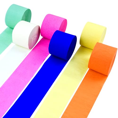 4 PCS Krepppapier Rainbow Regenbogen Krepppapier Bastelkrepp Bunt Krepppapier Rollen Wasserfest Krepppapier Pastell Floristenkrepp für Die Hochzeitsdekoration Geburtstagsfeier Weihnachtsdekoration 4 PCS Krepppapier Rainbow Regenbogen Krepppapier Bastelkrepp Bunt Krepppapier Rollen Wasserfest Krepppapier Pastell Floristenkrepp für Die Hochzeitsdekoration Geburtstagsfeier Weihnachtsdekoration von QincLing