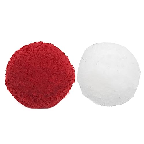Pompons zum Basteln, verschiedene Größen, Pompons für Bastelarbeiten, kreative Dekorationen, 130 Stück (rot + weiß) Pompons zum Basteln, verschiedene Größen, Pompons für Bastelarbeiten, kreative Dekorationen, 130 Stück (rot + weiß) von QINGSHENG