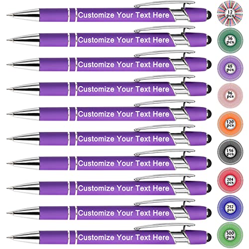 Qingxily Personalisiert Kugelschreiber mit Gravur Hochwertig Personalisierter Metall Stylus Stift Soft-Touch-Kugelschreiber mit Namen Für Mädchen Männer Vielschreiber Schule Büro-12 Stück Qingxily Personalisiert Kugelschreiber mit Gravur Hochwertig Personalisierter Metall Stylus Stift Soft-Touch-Kugelschreiber mit Namen Für Mädchen Männer Vielschreiber Schule Büro-12 Stück von Qingxily